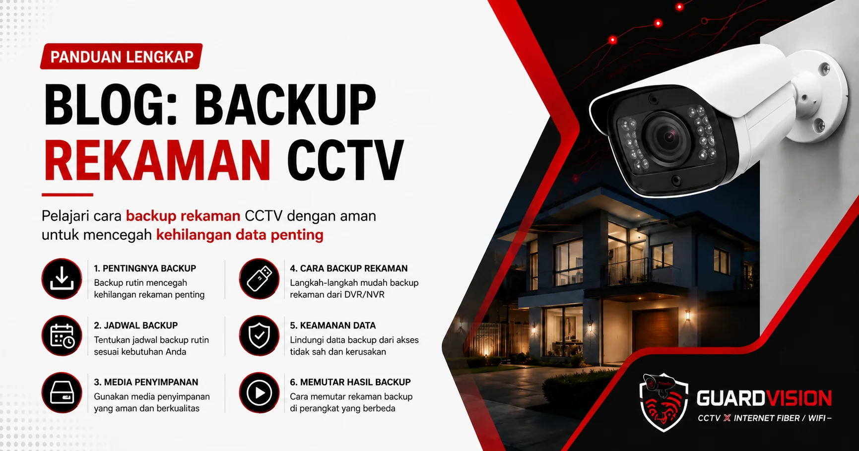 Cara Backup Rekaman CCTV