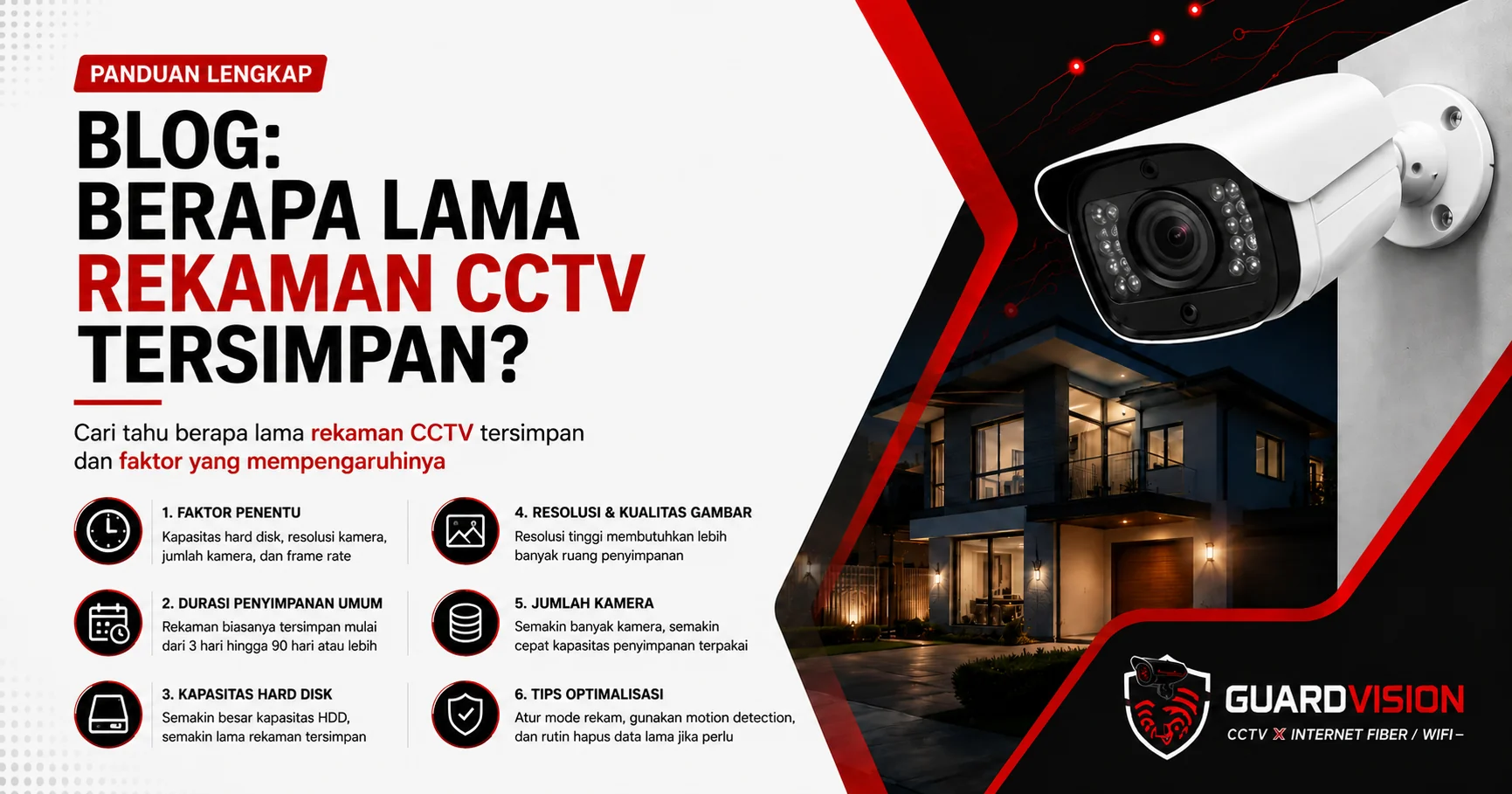 Berapa Lama Rekaman CCTV Tersimpan