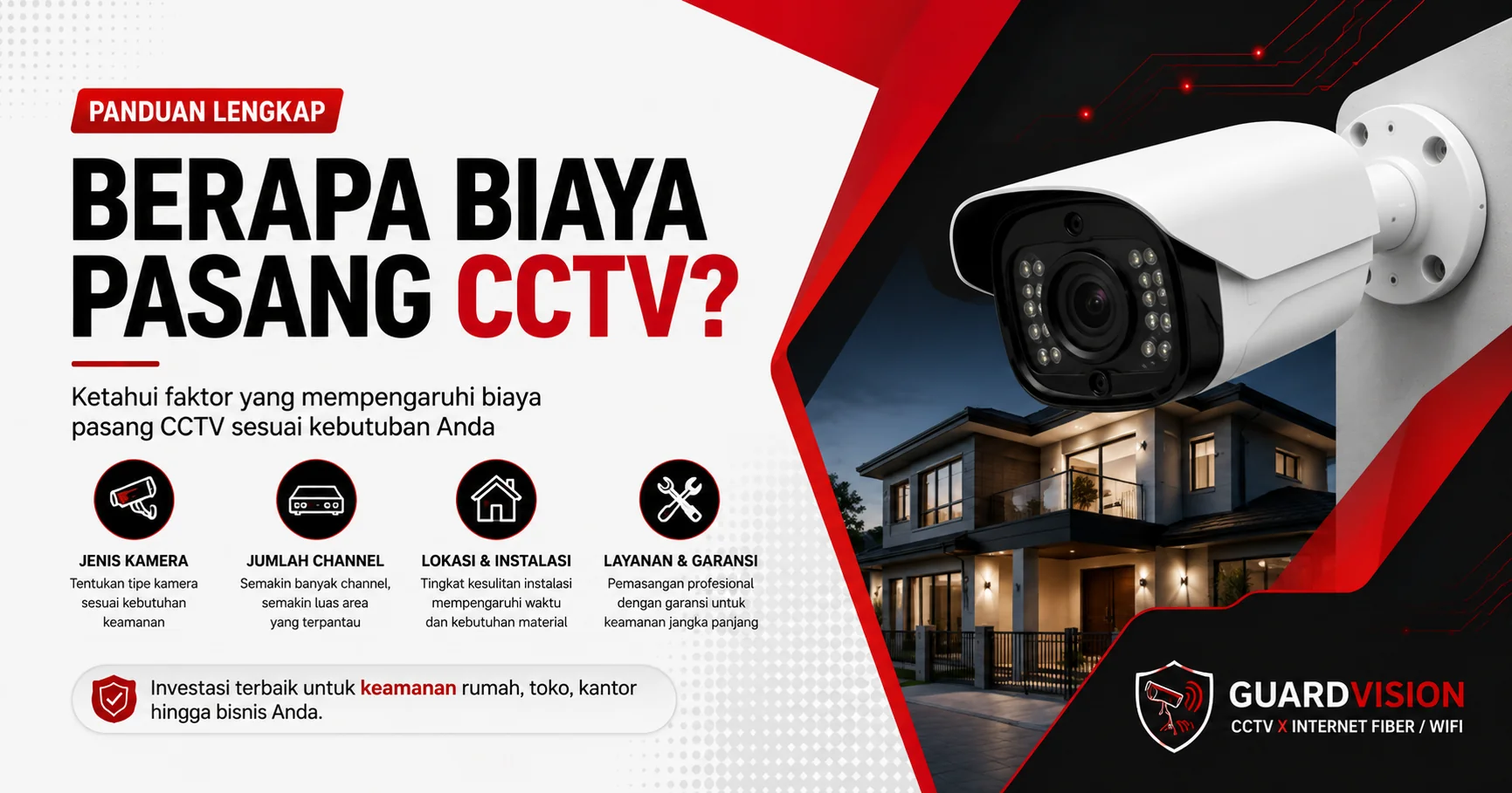 Biaya Pasang CCTV