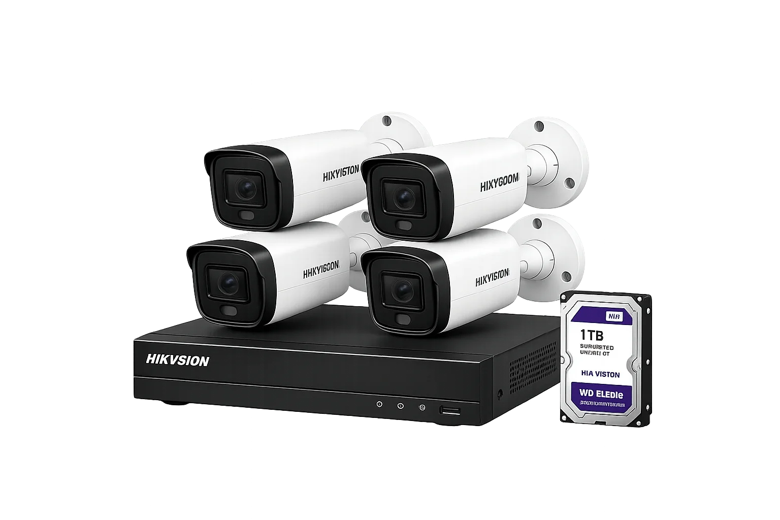 Paket Hikvision 4 Channel